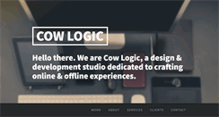 Desktop Screenshot of cowlogic.com